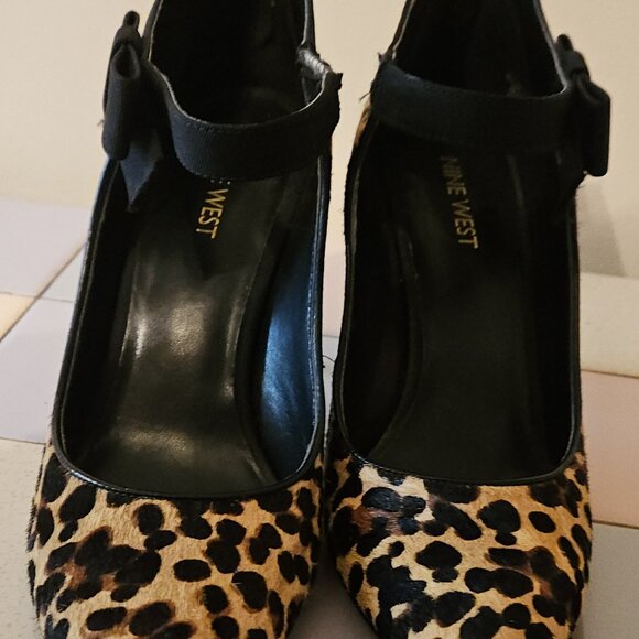 Animal Print High-Heeled Pumps - Picture 1 of 4
